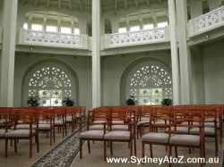Baha'i House of Worship - interior