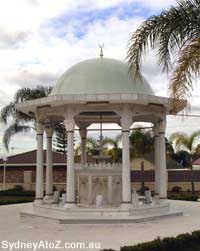 Sydney Gallipoli Mosque - ablution(wudu) fountain