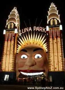 Sydney Luna Park - Entrance