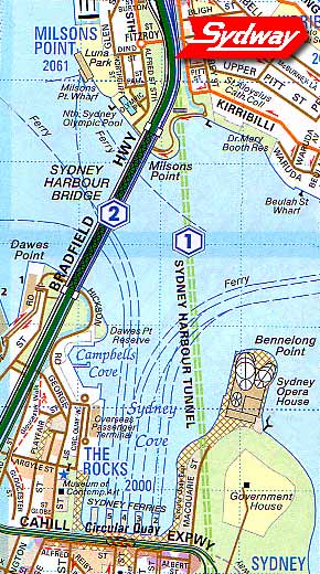 Circular Quay Map
